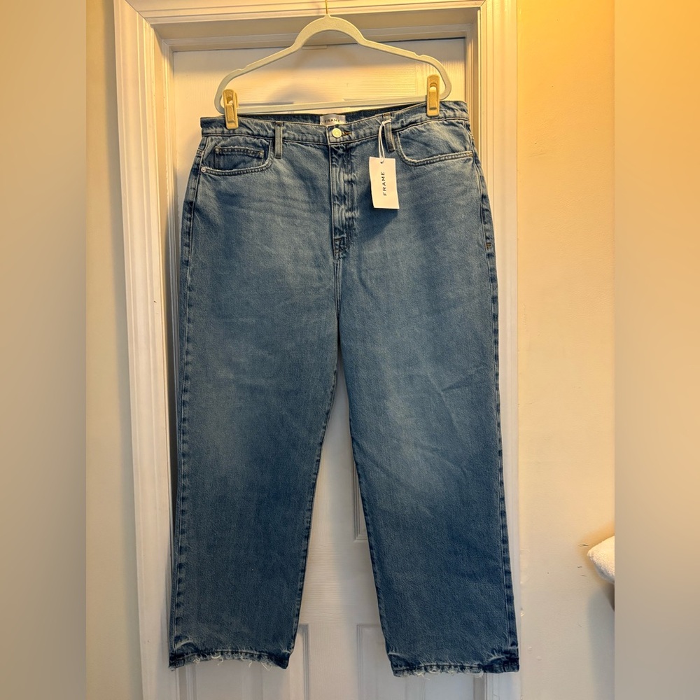 FRAME Denim Le Jane Crop High-Rise Jeans MAKE AN OFFER